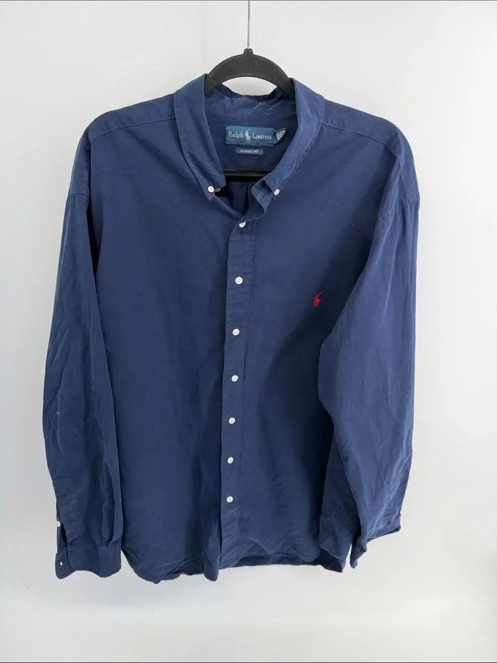 Polo Ralph Lauren Classic Fit long sleeve button up dress shirt sz 2XLT